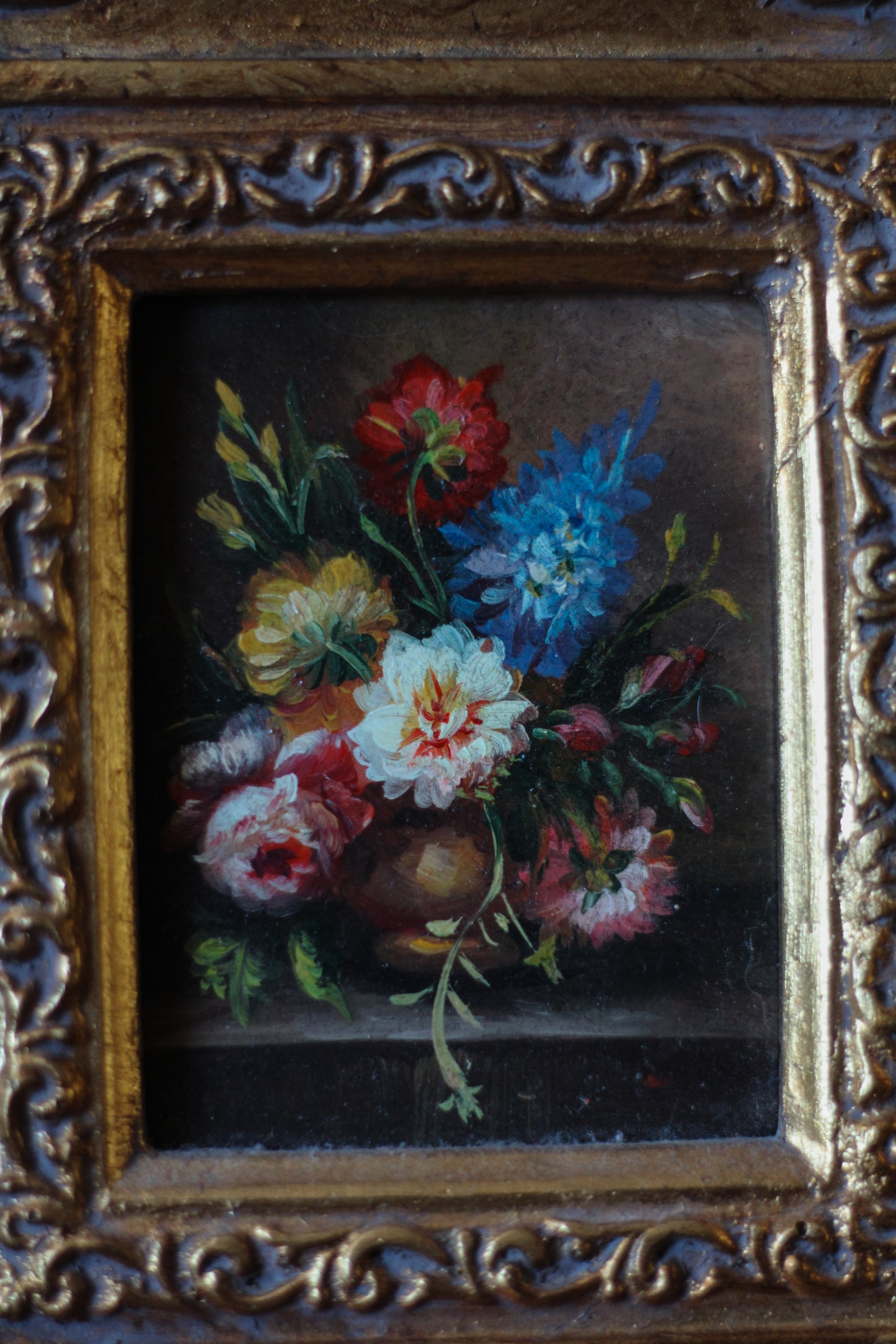 Mini Floral Oil on Board