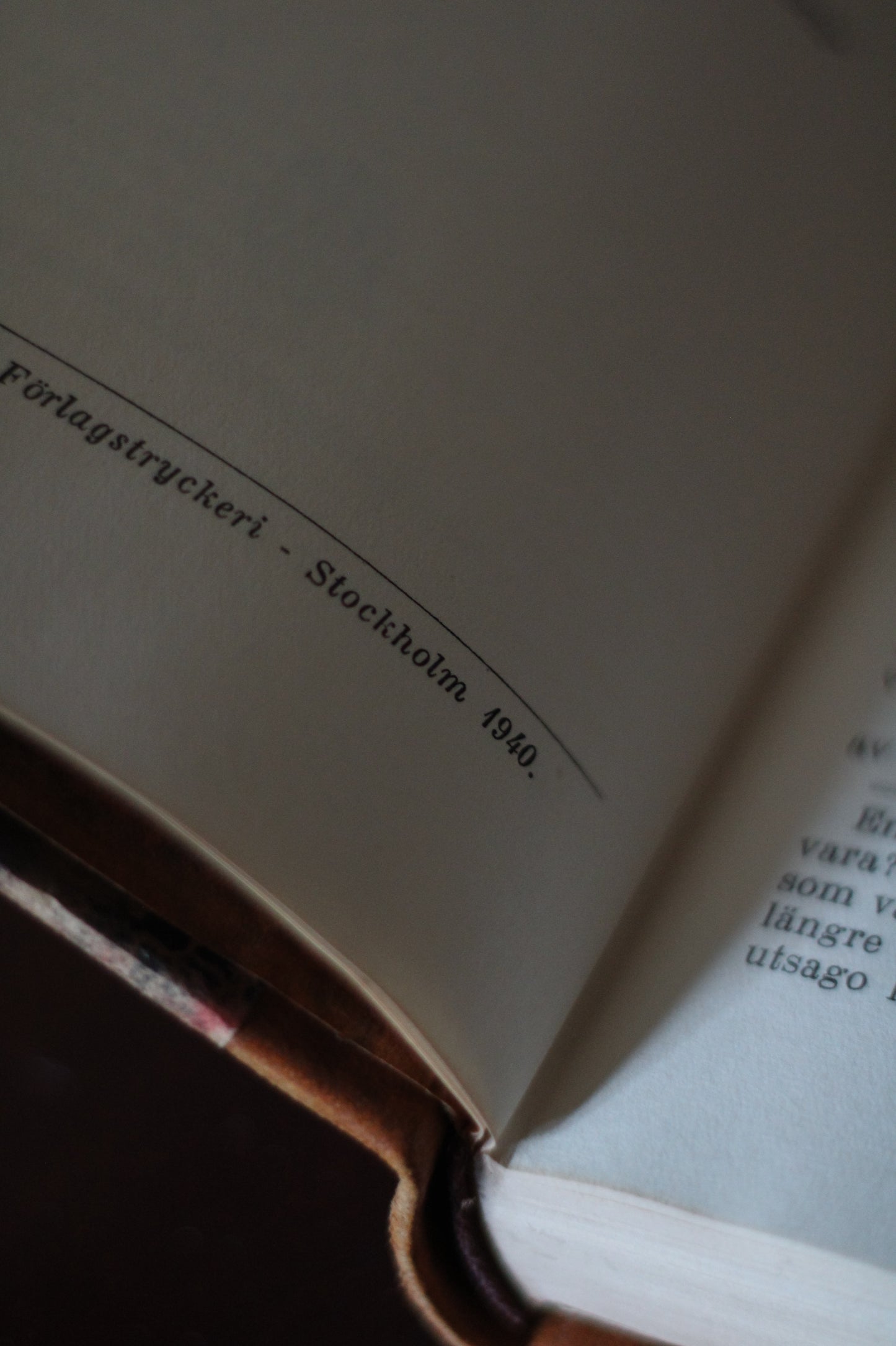 Vintage Swedish Agatha Christie Book