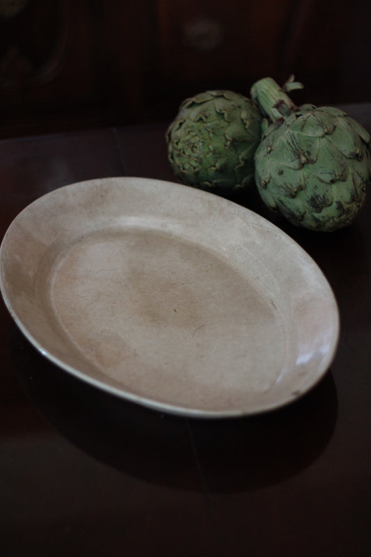 Antique “Dresden” Ironstone Platter