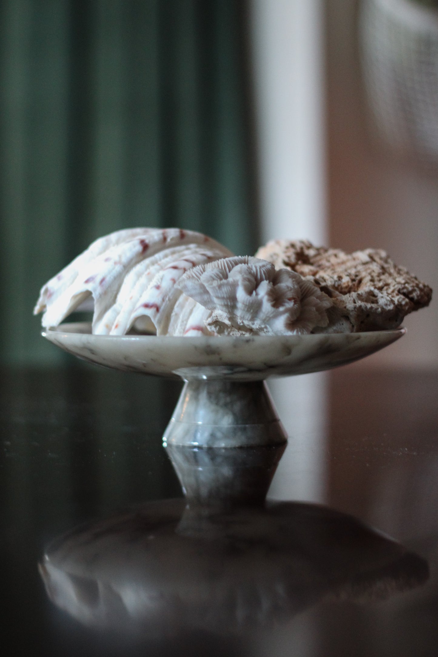 Alabaster Compote