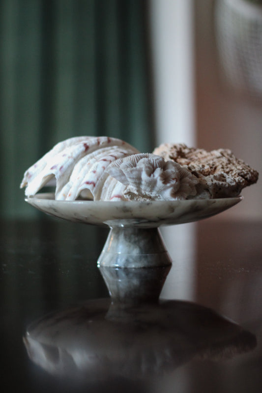 Alabaster Compote