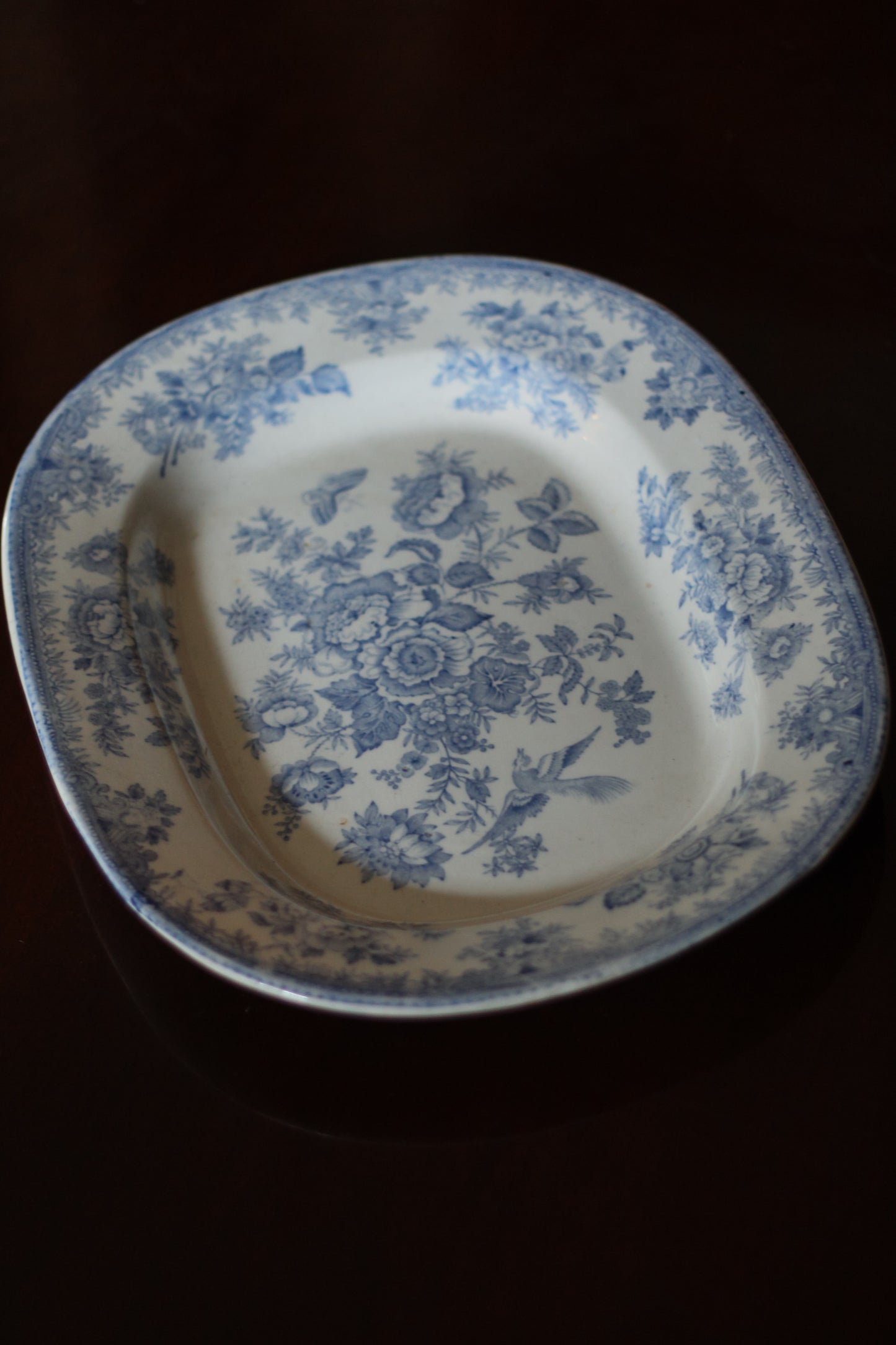 Antique “Barkers and Kent” Asiatic Pheasant Platter