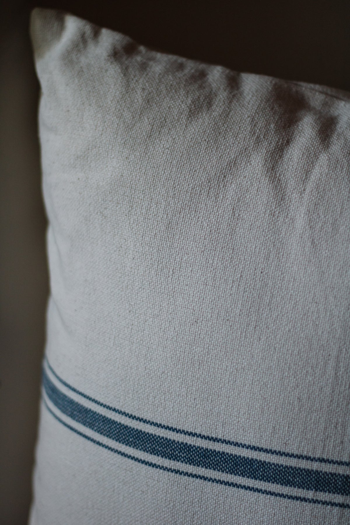European Grain Sack Inspired Pillow