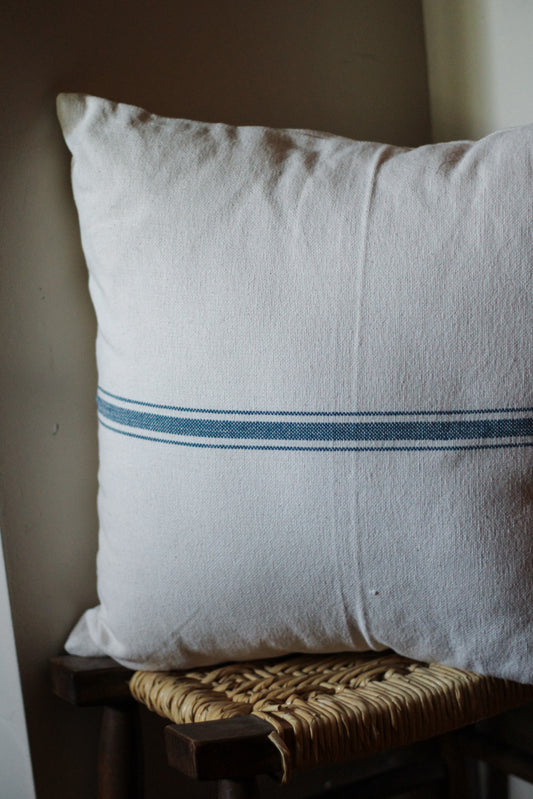 European Grain Sack Inspired Pillow