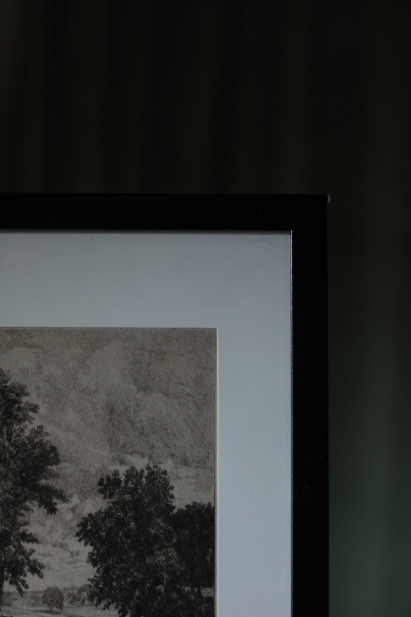 Antique “The Cornfield” Engraving After John Constable