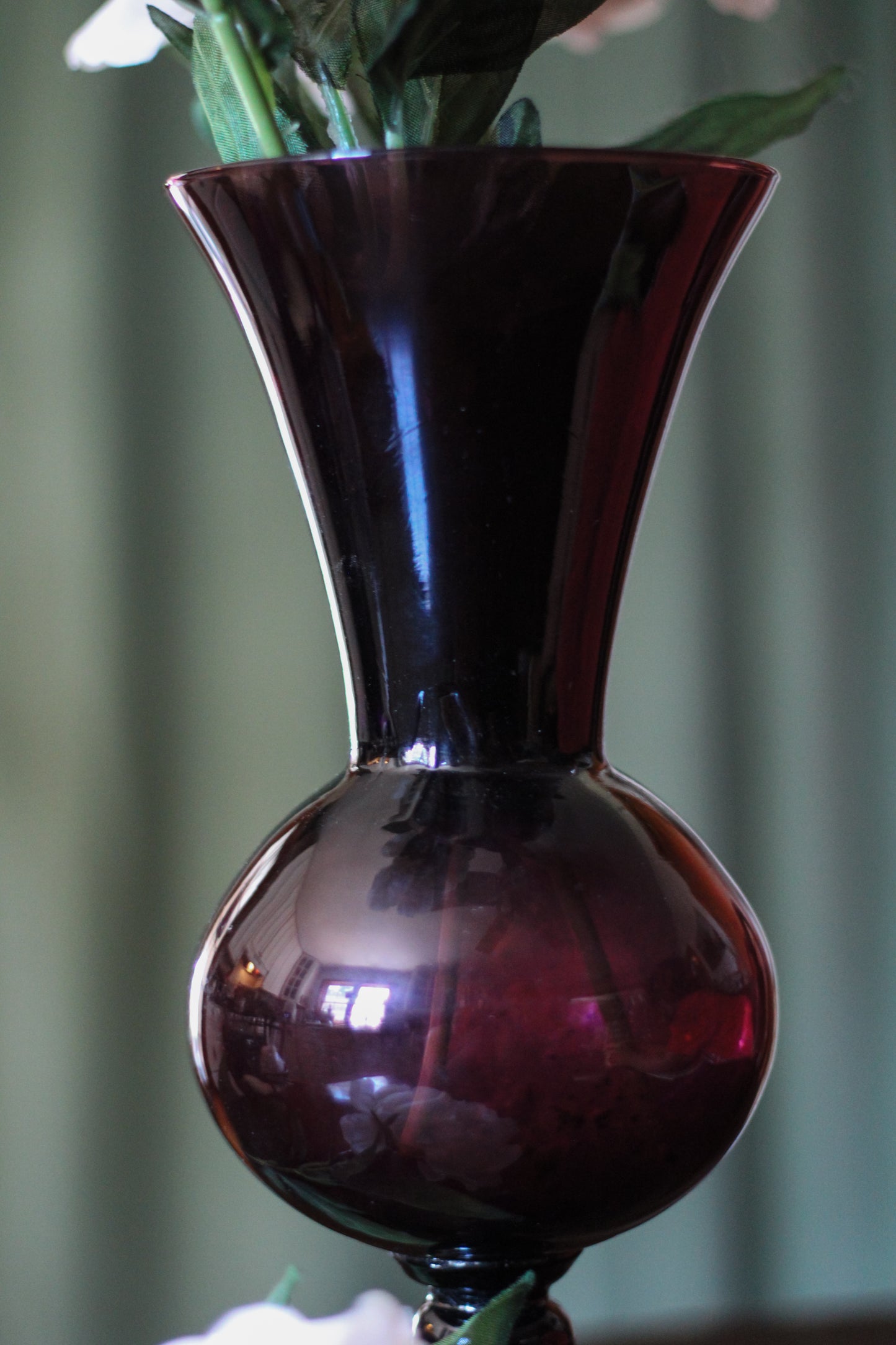 Early American Amethyst Vase