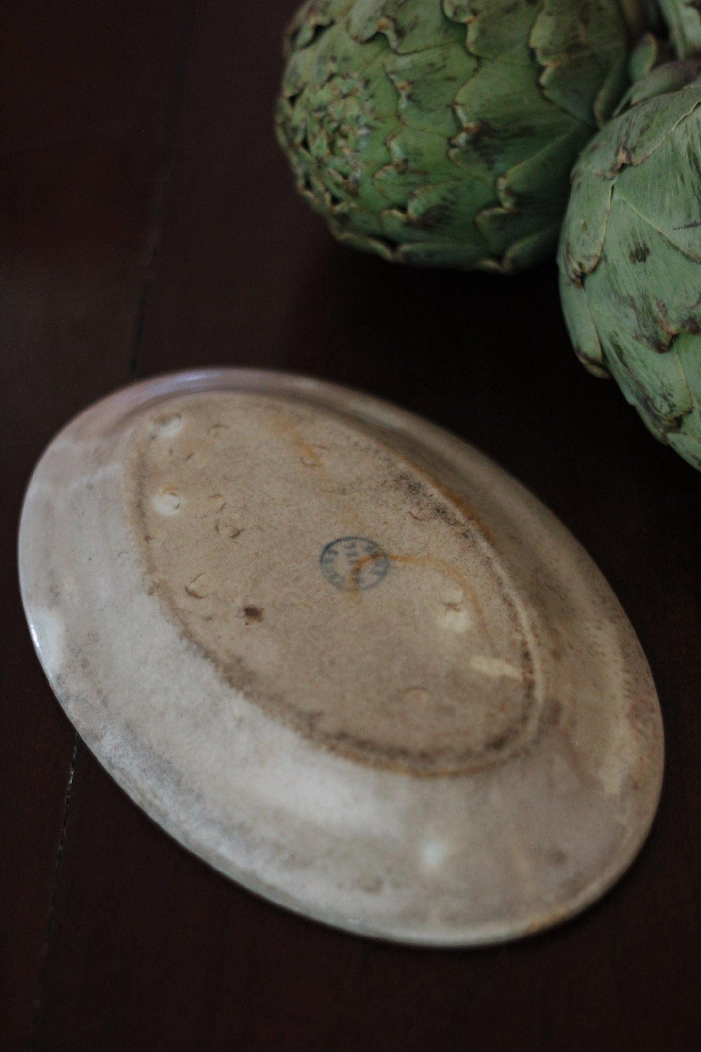 Small Antique Ironstone Platter