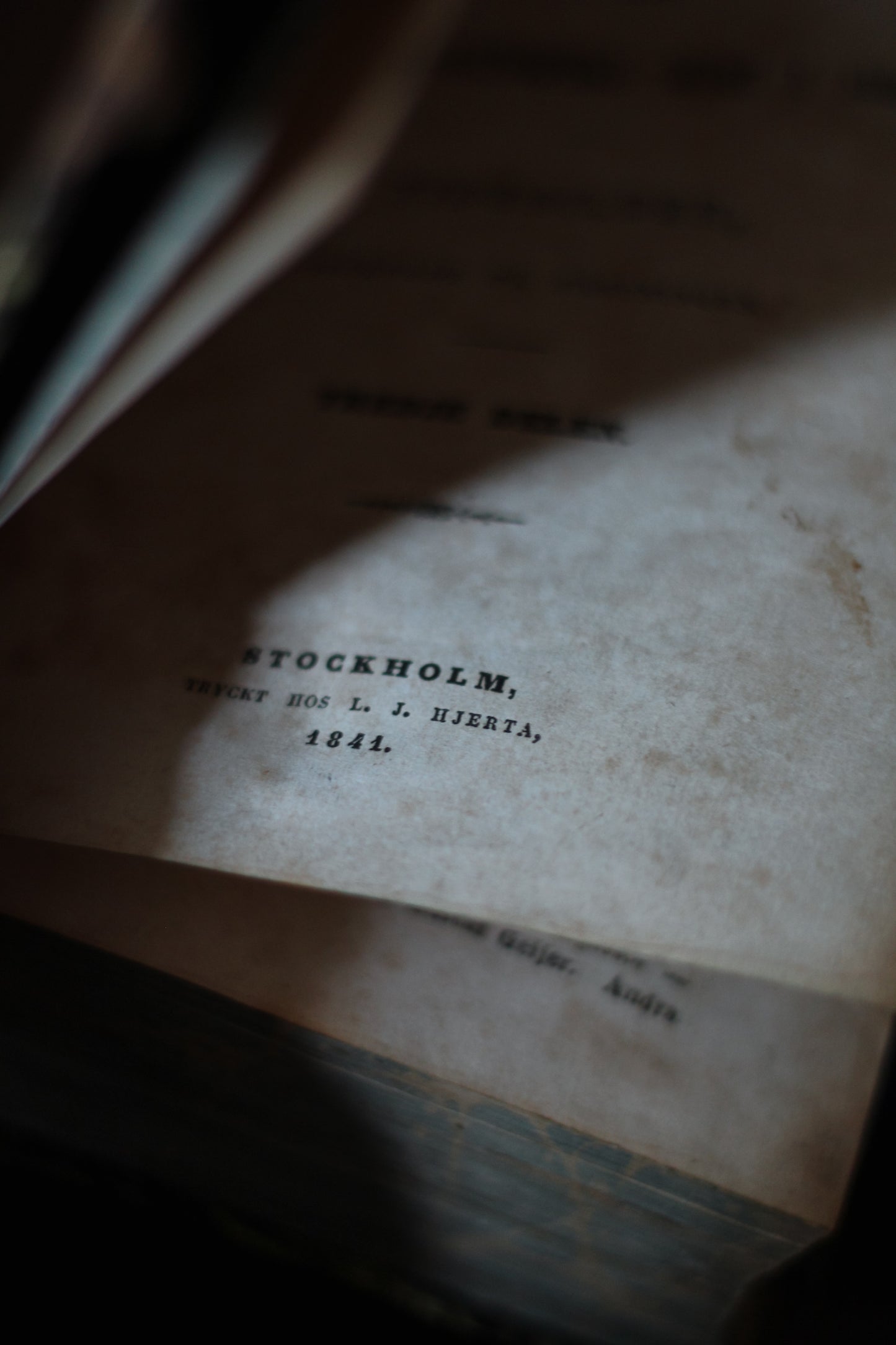 Antique Swedish Books Set